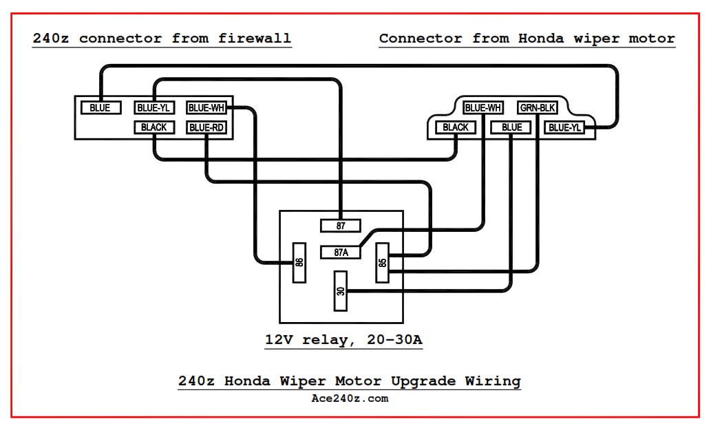 240Z Wiring Diagram from ace240z.com