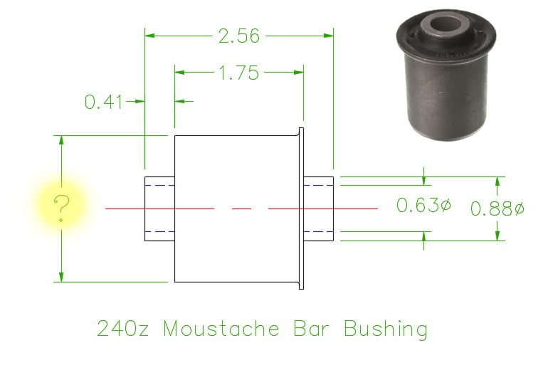 Moustache Bar Bushing CrossReference Nissan Datsun ZCar forum