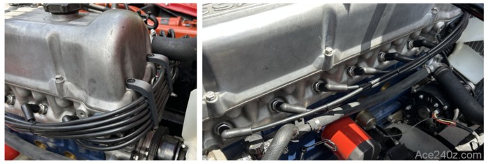 240z Custom Plug Wires