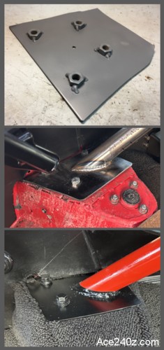 240z Roll Bar Strut Tower Mount